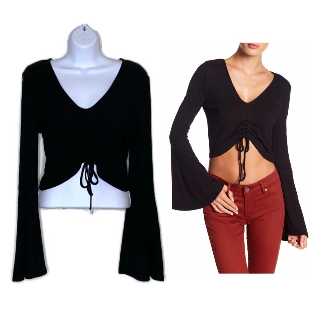 Jack by BB Dakota | Black Bell Sleeve Top